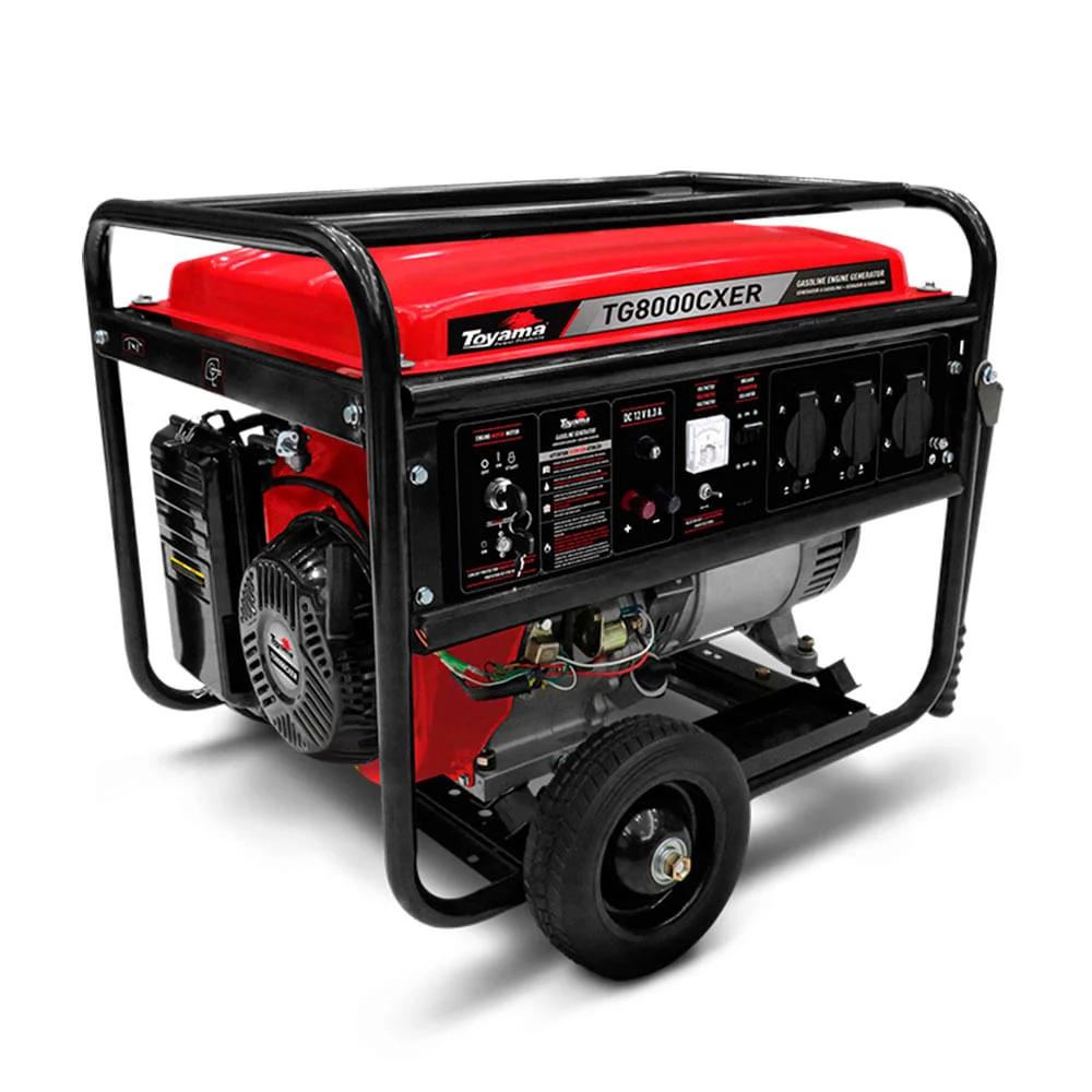 Gerador à Gasolina TG8000CXER 115/230V 60HZ Monofásico 201-027 Toyama