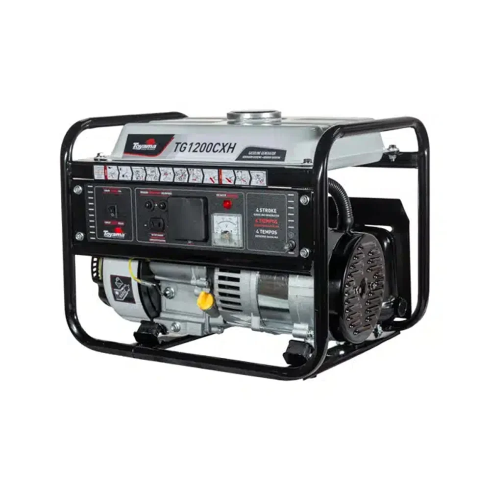 Gerador de Energia à Gasolina 4 Tempos 96cc TG1200CXH Toyama