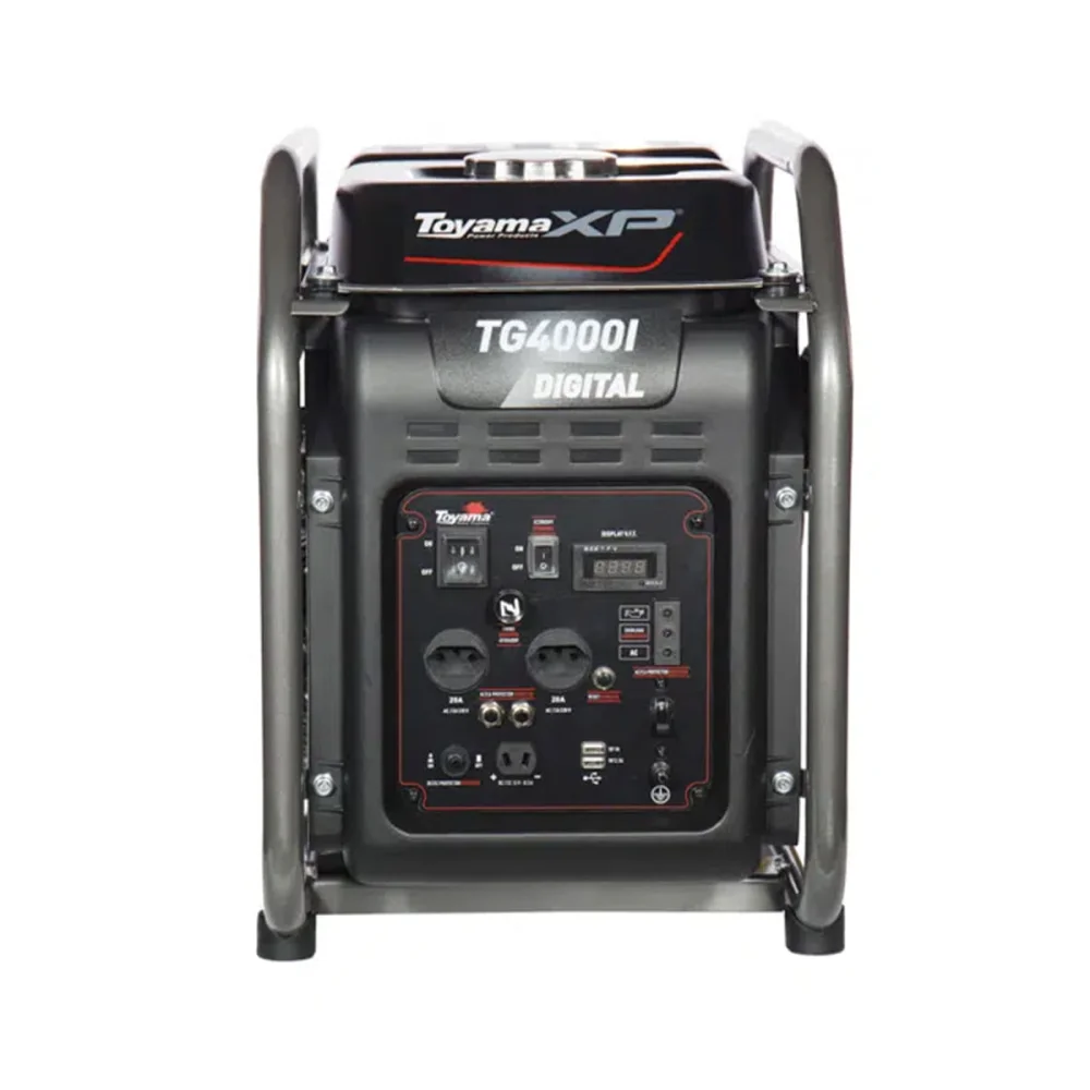 Gerador Digital à Gasolina Monofásico 4.4 kW TG4000I Toyama 110 Volts - Outlet