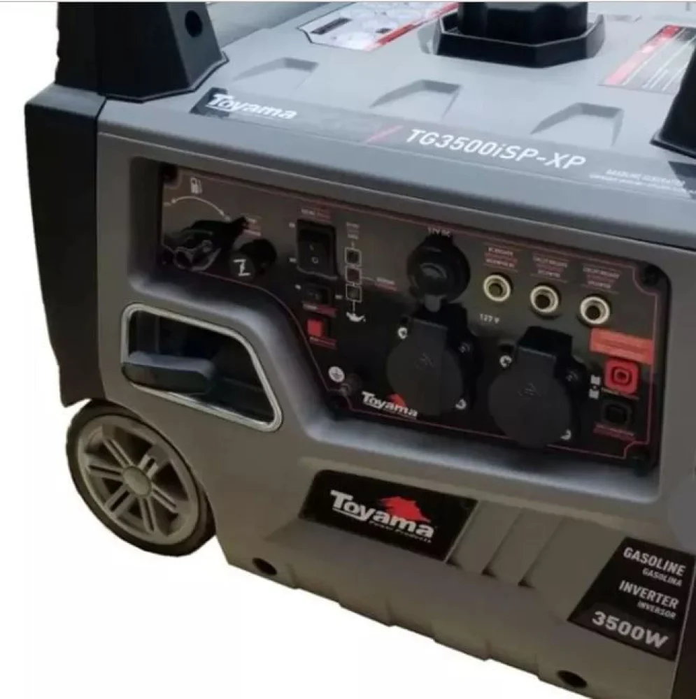 Gerador Digital à Gasolina Monofásico 60HZ TG3500ISPXP Toyama