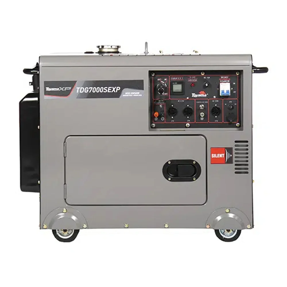 Gerador Toyama à Diesel TDG7000SEXP Cabinado Monofasico 115/230V