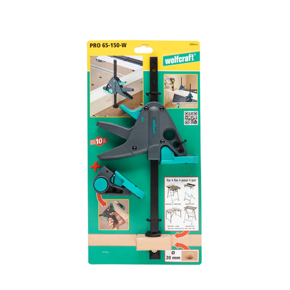 Grampo Sargento PRO 65-150-W 303600 Wolfcraft