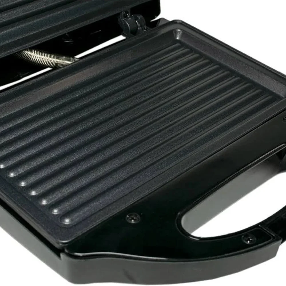 Grill e Sanduicheira Chapa Antiaderente 750 Watts Preta CE043 Multilaser 110 Volts