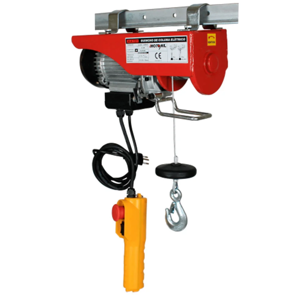 Guincho de Coluna Elétrico 100 a 200Kg Monofásico HA 101 Motomil