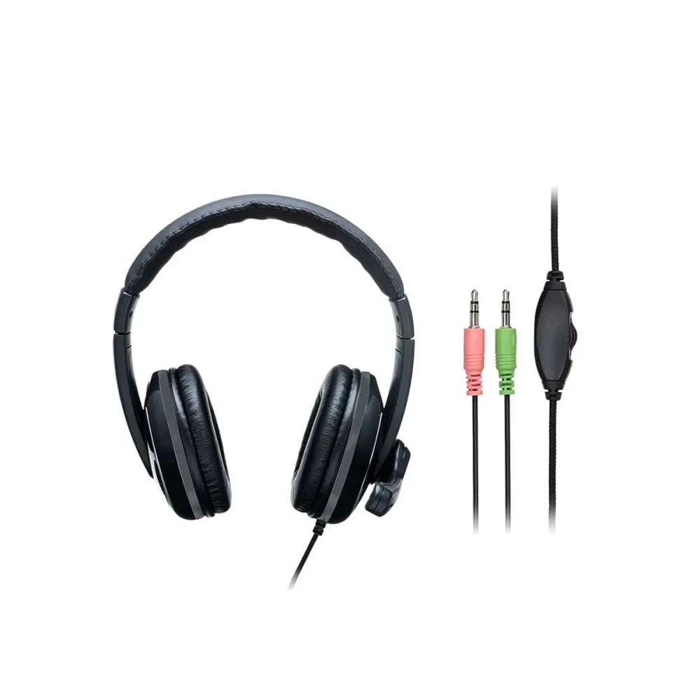 Headset Pro P2 Cabo com Cancelamento de Ruído e Microfone PH316 Multilaser