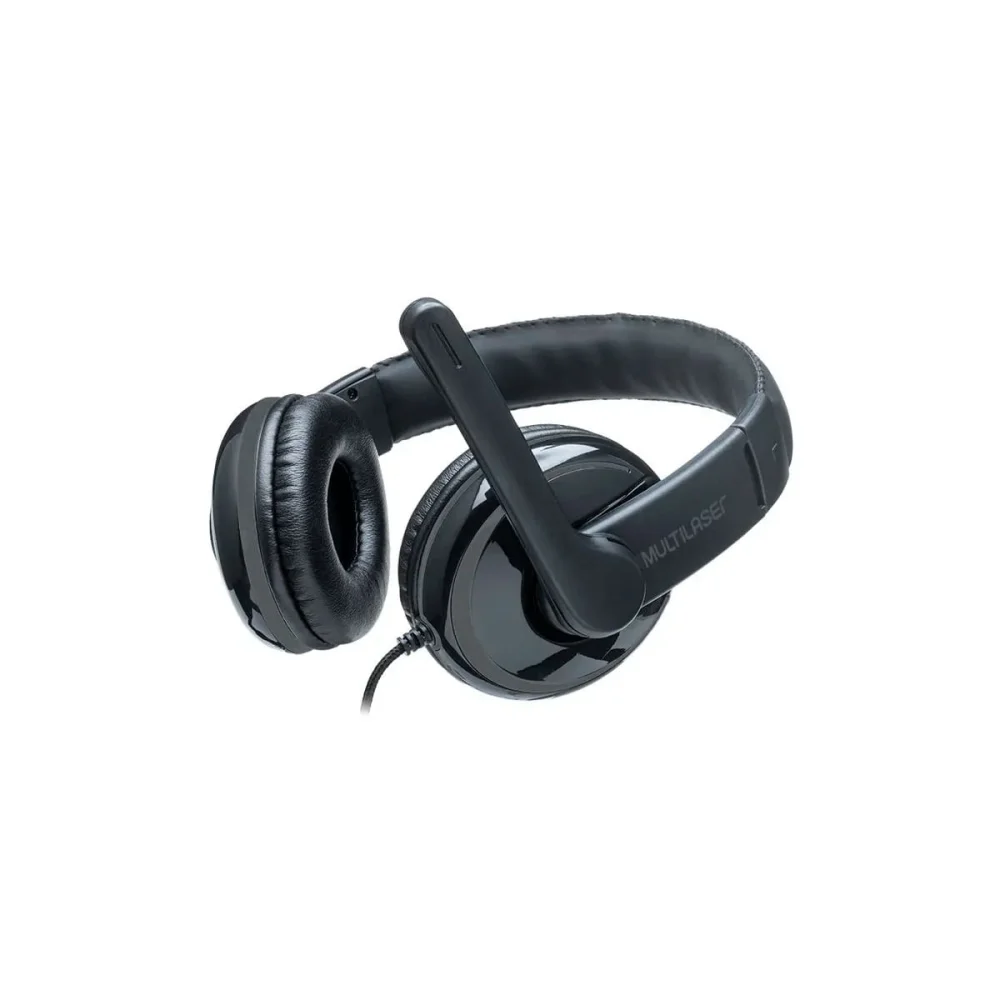 Headset Pro P2 Cabo com Cancelamento de Ruído e Microfone PH316 Multilaser