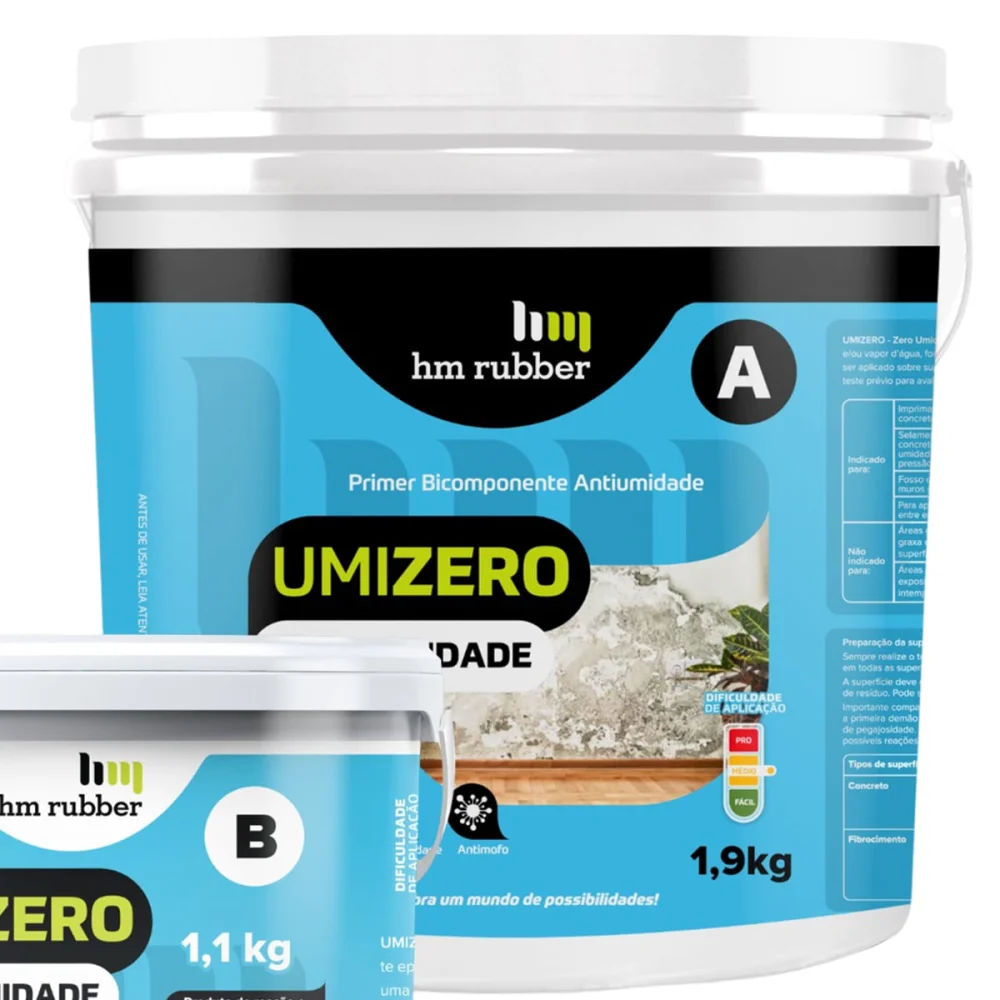 Impermeabilizante Umizero 3 Kg P15 Hm Rubber