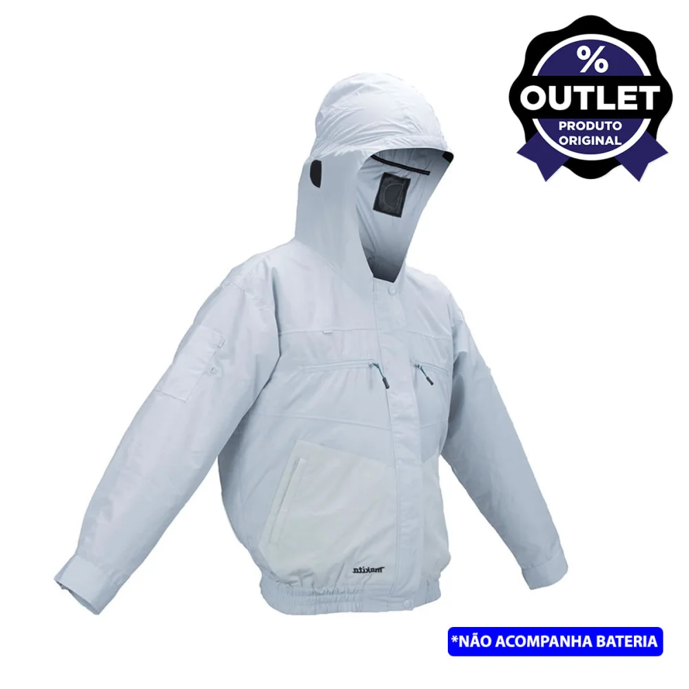 Jaqueta de Resfriamento à Bateria Não acompanha Cinza DFJ207Z Makita Outlet