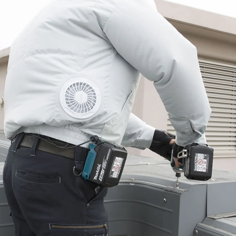 Jaqueta de Resfriamento à Bateria Não acompanha Cinza DFJ207Z Makita Outlet