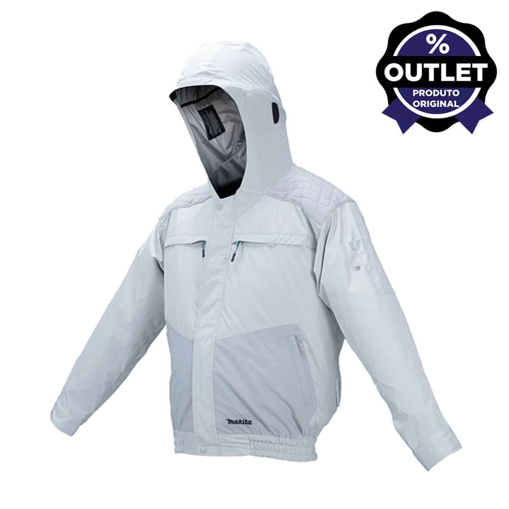 Jaqueta Ventilada à Bateria 12V Não acompanha Cinza DFJ407Z Makita Outlet