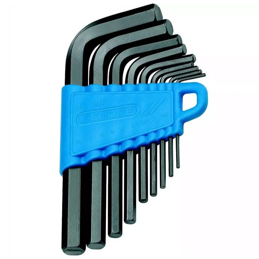 Jogo Chave L Hexagonal 15-10mm 42-9M 12103 Gedore