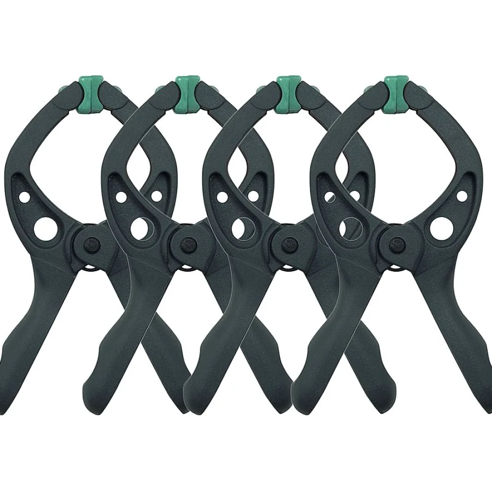 Jogo com 4 Grampos Tipo Sargento Microfix 30 mm 343200 Wolfcraft