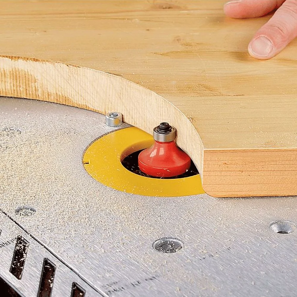 Jogo com 5 Fresas para Tupia Perfil Redondo 875400 Wolfcraft