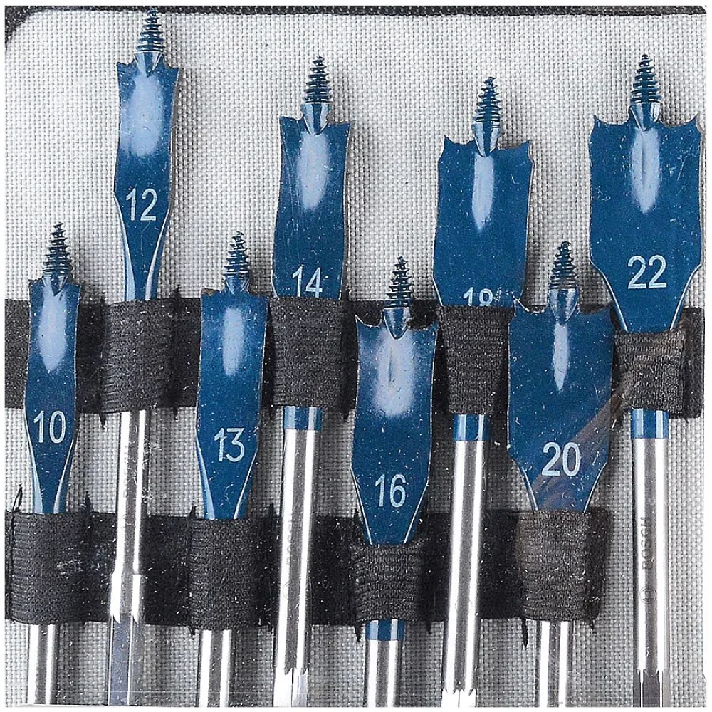 Jogo de 13 Brocas Chata Self Cut Speed Bosch