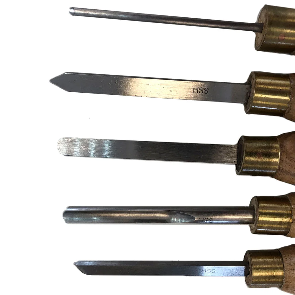 Jogo de 5 Goivas HSS 27023 Proxxon