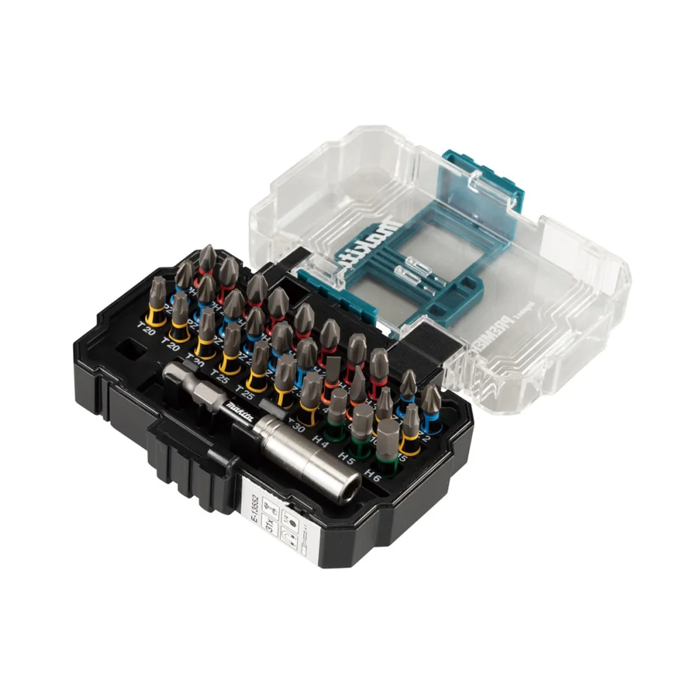 Jogo de Bits Impact Premier 25mm 31 Peç E-13552 Makita