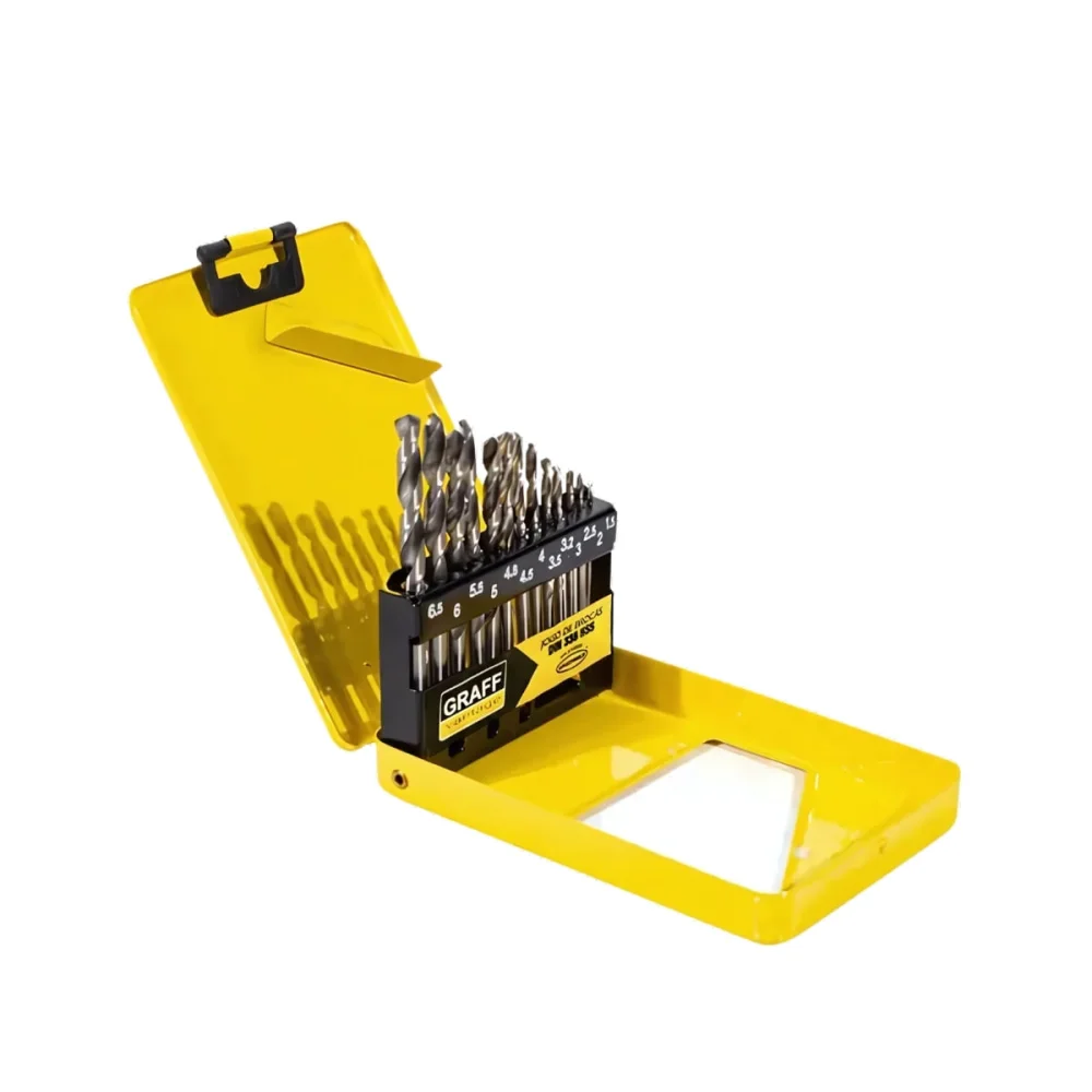 Jogo de Brocas de Aço Rápido 338 13 Peç Graff Vantage