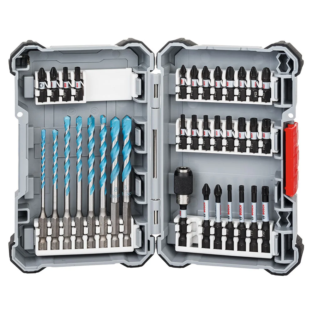 Jogo de Brocas e Pontas de Parafusar Pick Clic 35 Peç Bosch