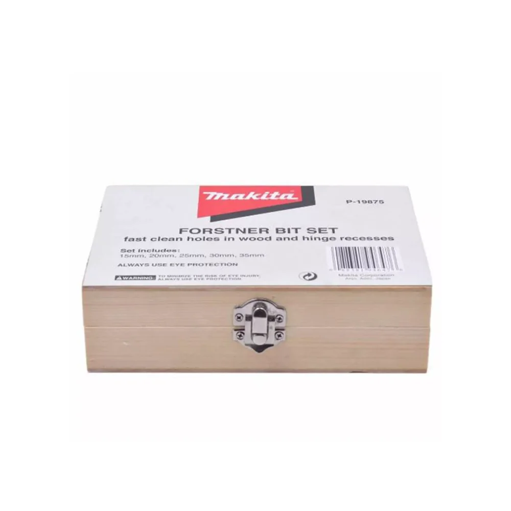 Jogo de Brocas Forstner com 5 peç P-19875 Makita Outlet