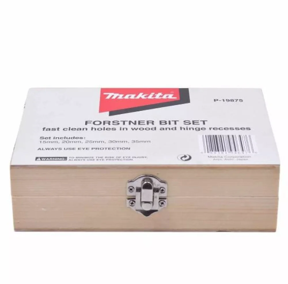 Jogo de Brocas Forstner com 5 peç P-19875 Makita