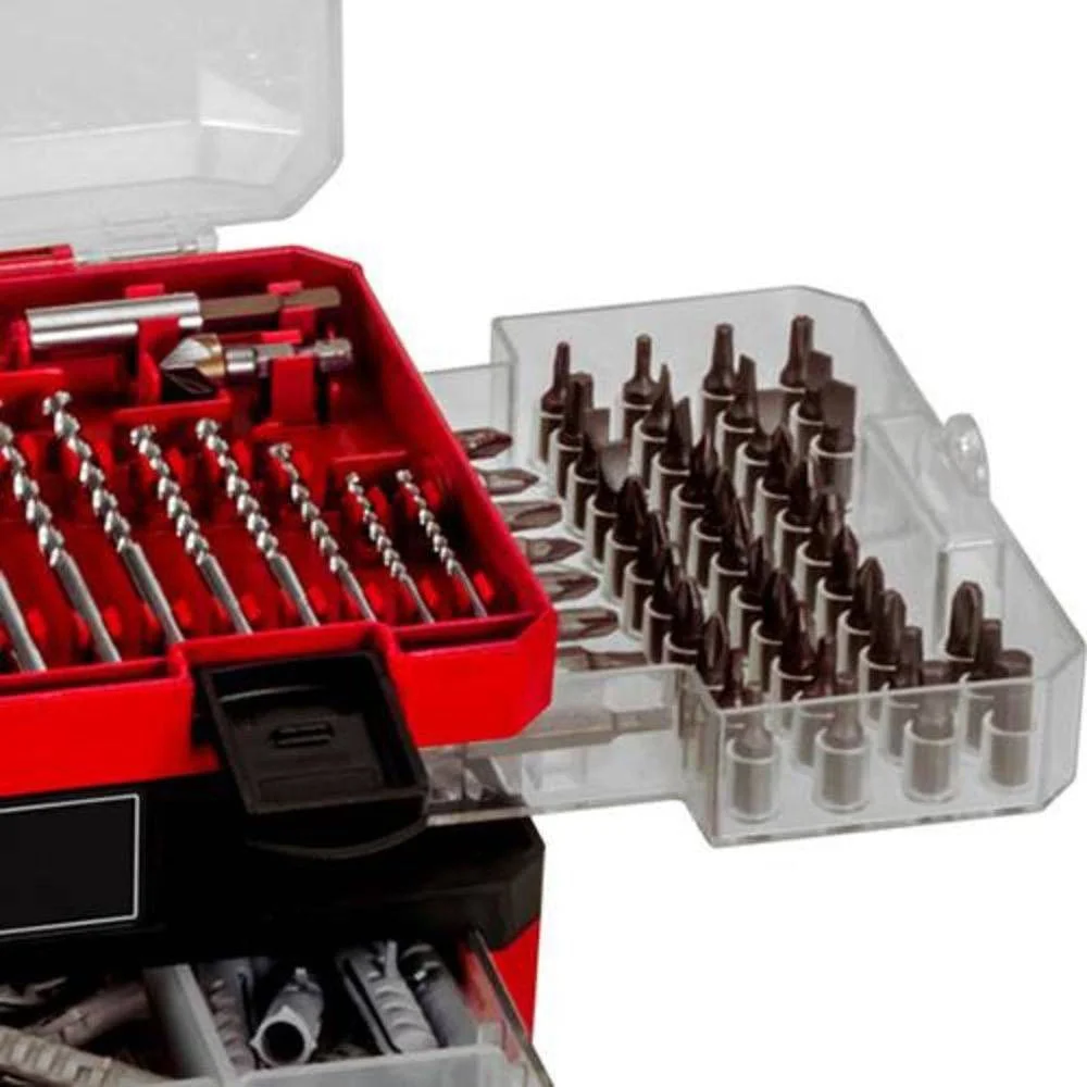 Jogo de Brocas Helicoidais e Acessórios 407 Peç 929.0561-0 Schulz