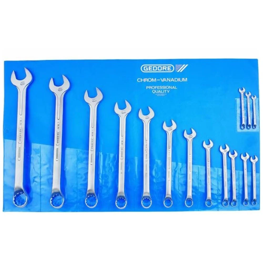 Jogo de Chave Combinada 6 à 22mm 17 peças 1B-17M 2604 Gedore