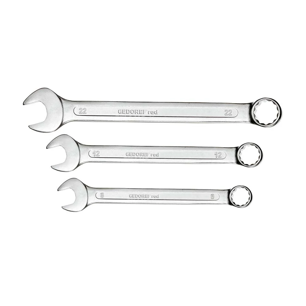 Jogo de Chave Combinada 6 à 32mm 24 Peç R09105024 3300995 Gedore Red