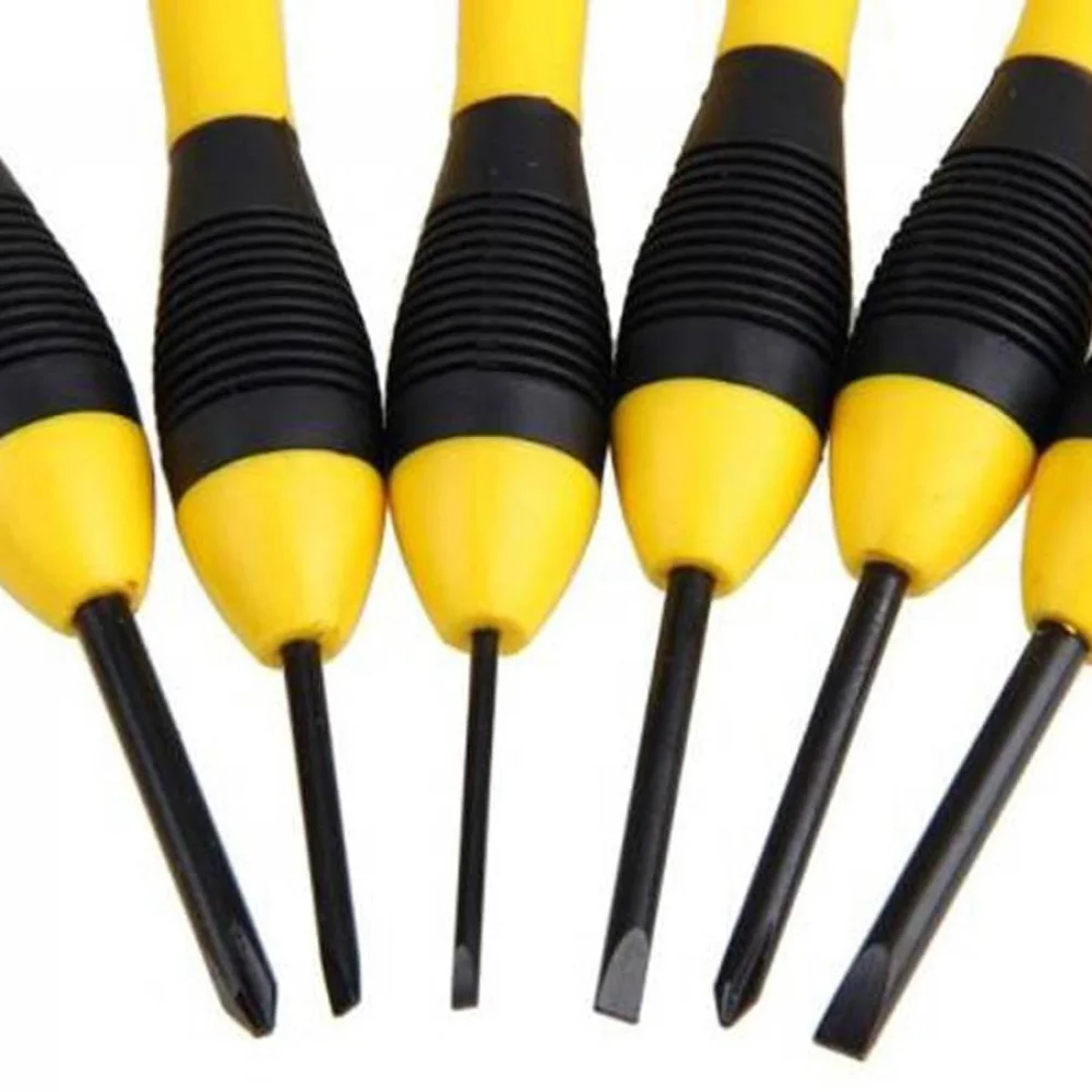 Jogo de Chave Fenda/Phillips de Precisão 6 Peç - 66-052 - Stanley Jogo de Chave Fenda/Phillips de Precisão 6 Peç - 66-052 - Stanley