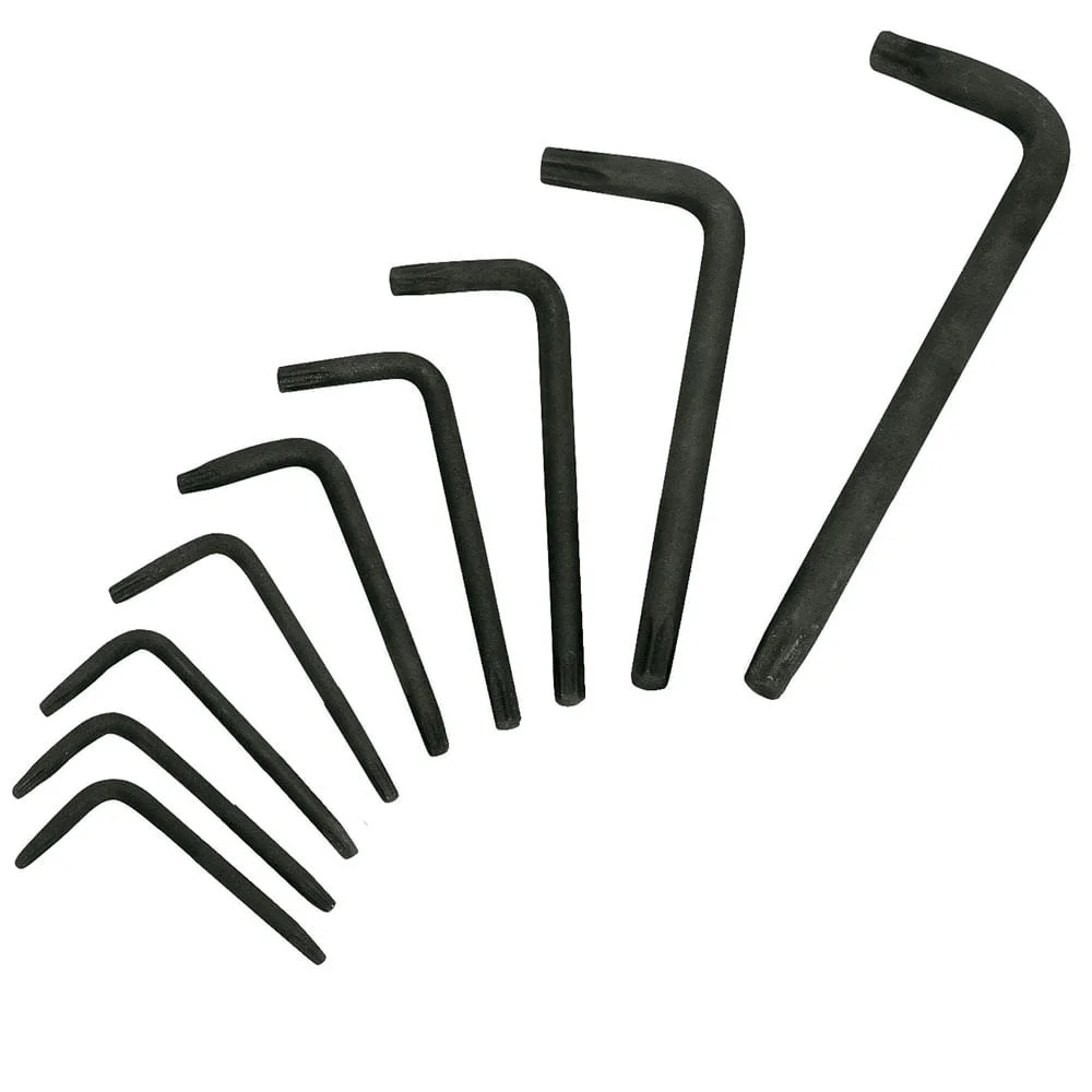 Jogo de Chaves L TX Ponta GTX Perfil Hexalobular 3369856 Gedore 9 Peç