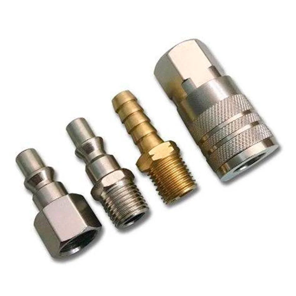 Jogo de Engate Rápido 1/4 Pol 5701655 Steel 4 Peç