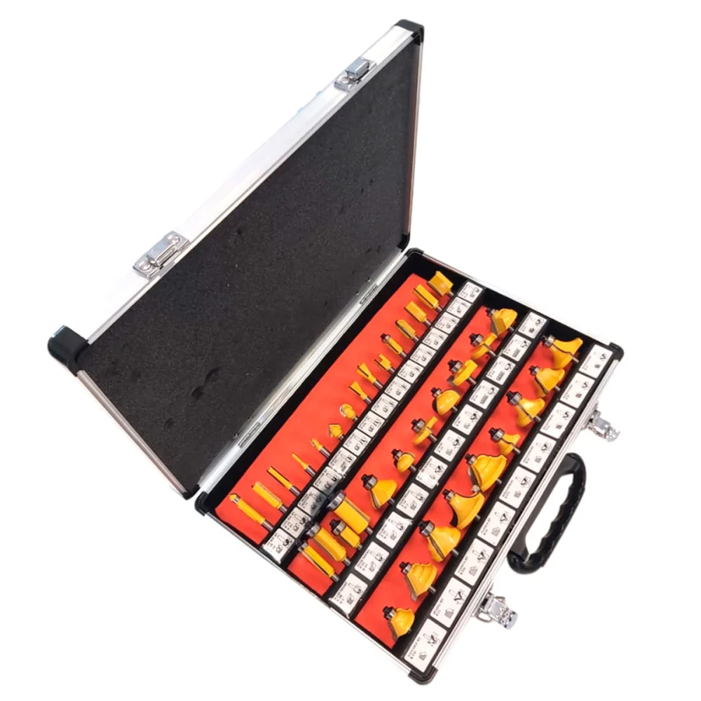 Jogo de Fresas para Madeira 6mm NKF 35 peç Outlet