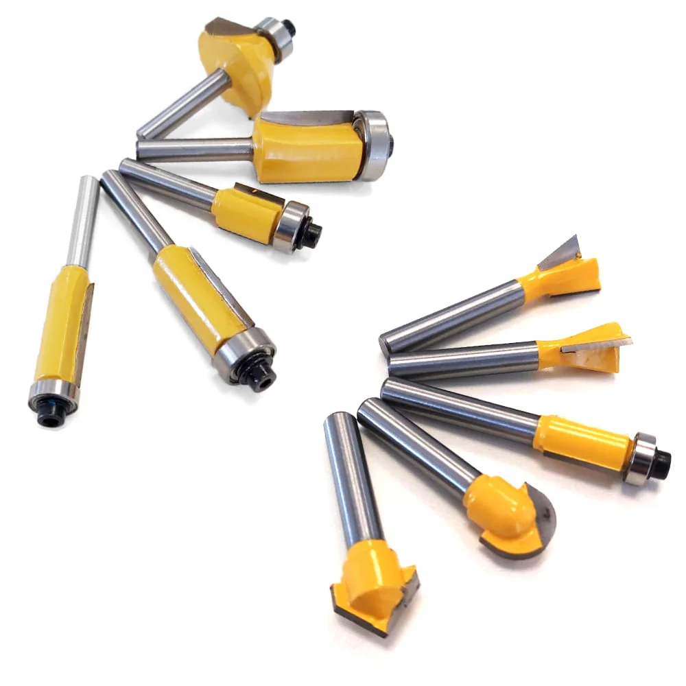 Jogo de Fresas para Madeira 6mm NKF 35 peç