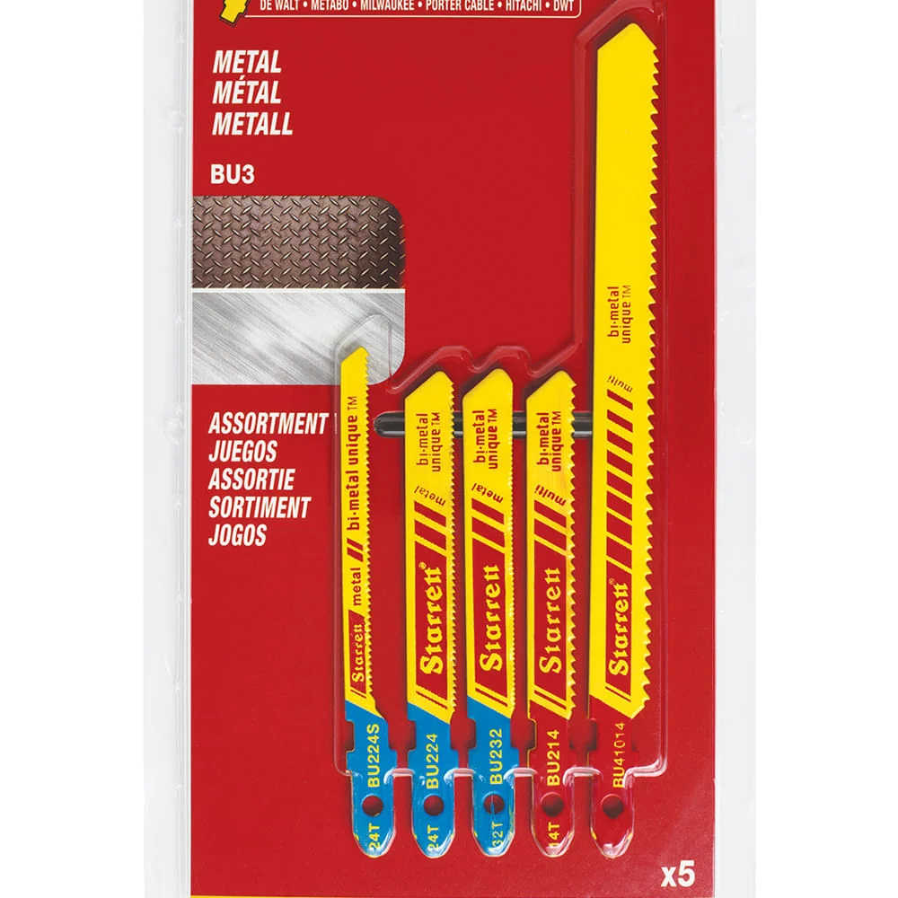 Jogo de Lâminas de Serra Tico Tico BU3 Starrett