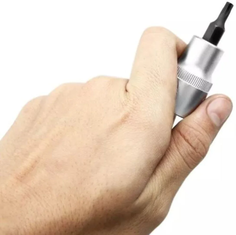 Jogo de Soquetes Torx Macho 7 Peç 1/2 Pol TORX504 60357 Robust