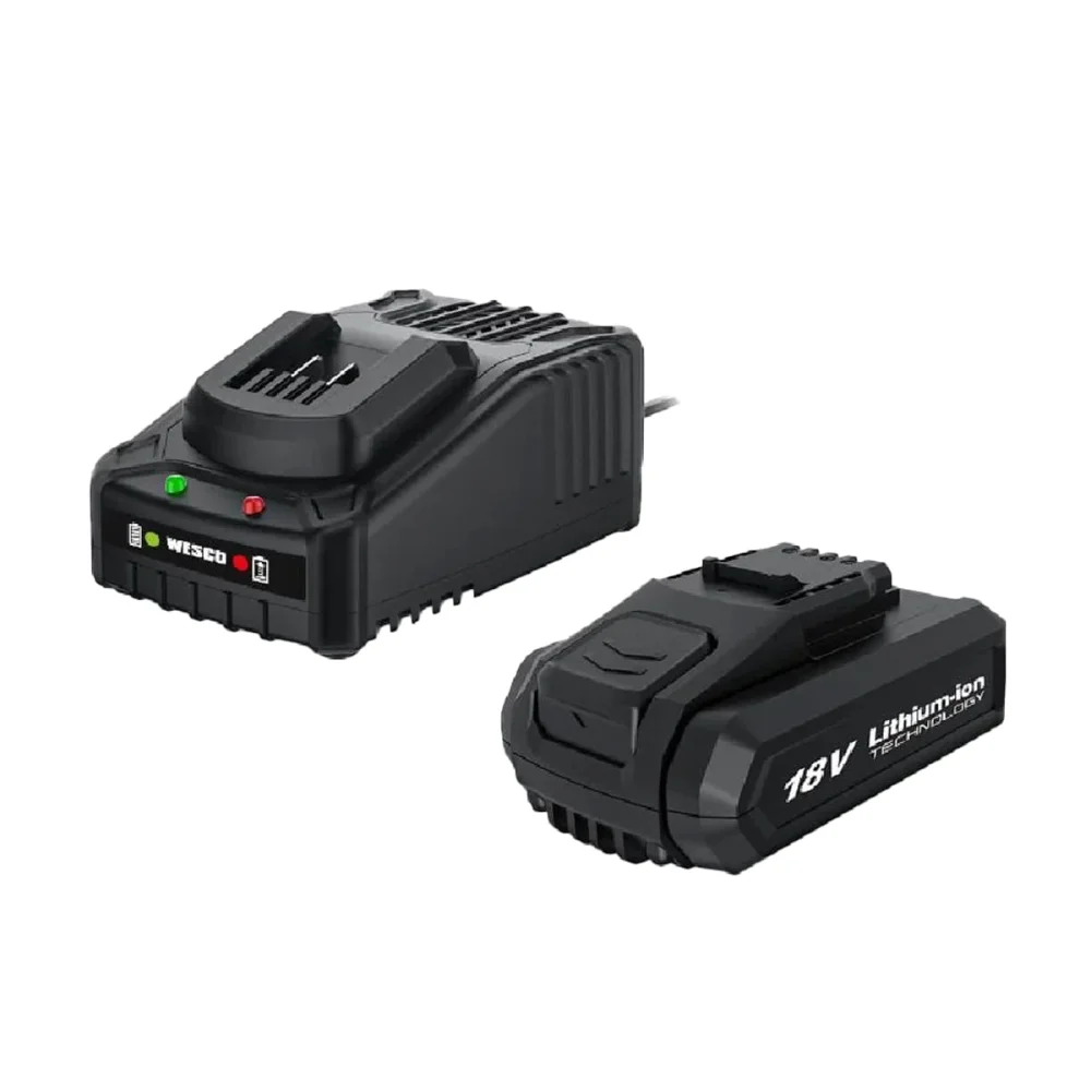 Kit 1 Baterias de 18V 2.0Ah e Carregador WS1105 Wesco