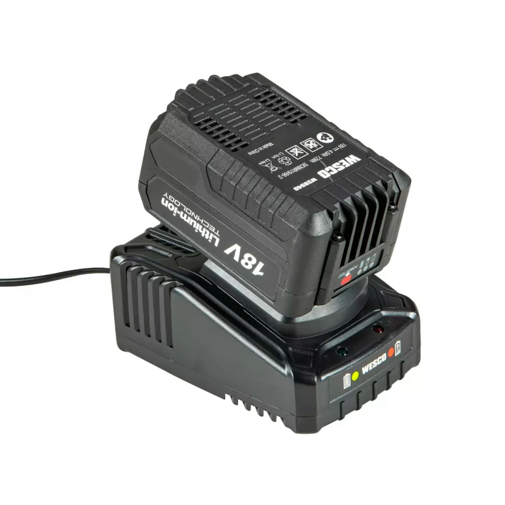 Kit 1 Baterias de 18V 2.0Ah e Carregador WS1105 Wesco