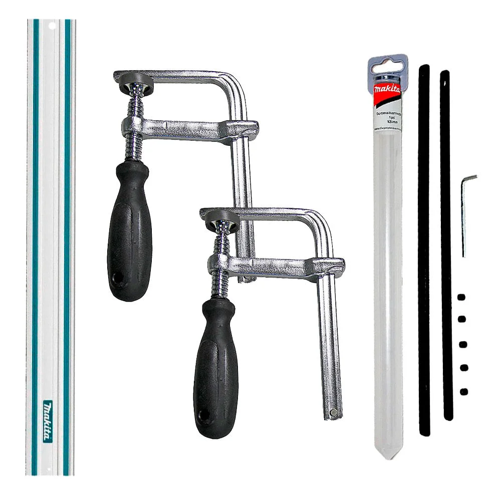 Kit 1 Trilho para SP6000 1.5metro e 2 Sargentos e 1 Conector de Trilho Makita