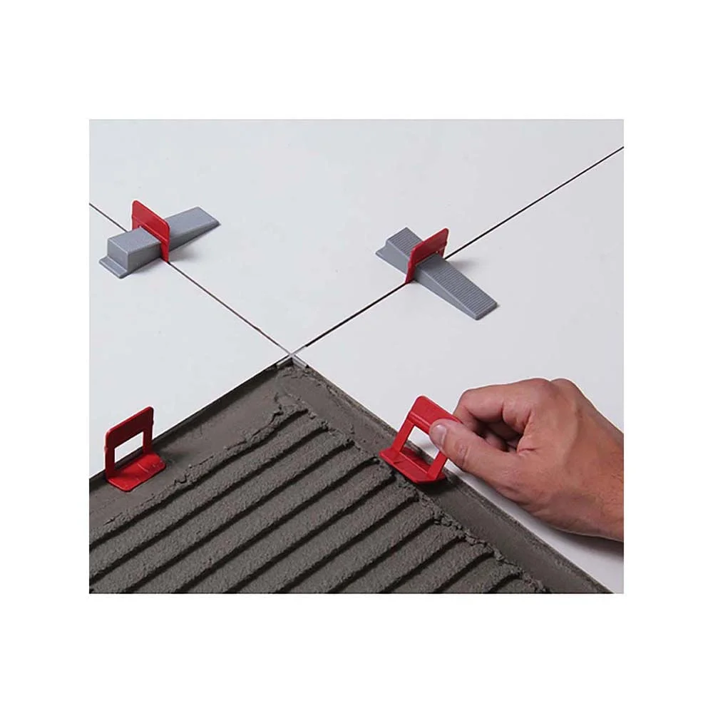 Kit 10 Pacotes de 100 Espaçadores Nivelador Slim 10mm Cortag