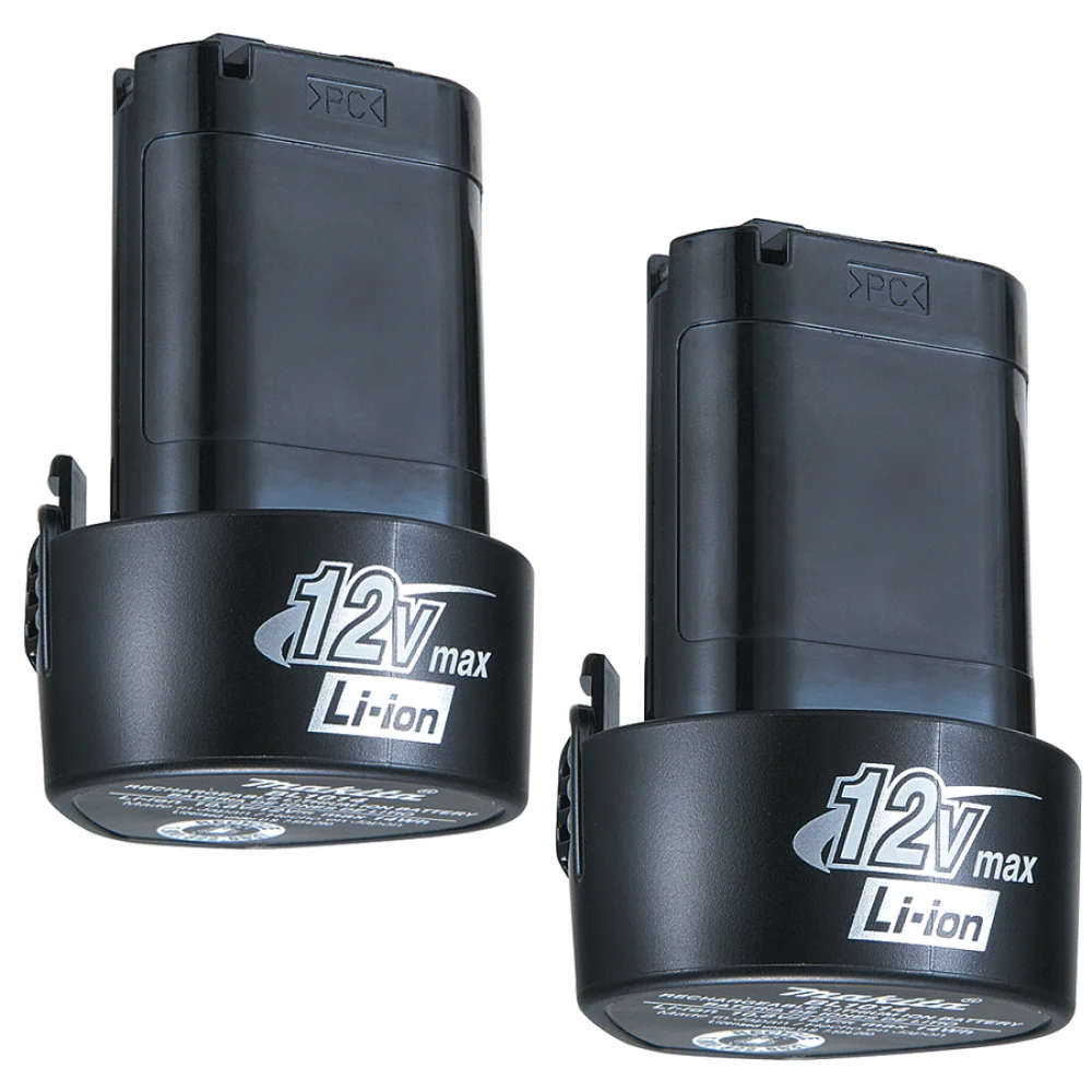 Kit 2 Baterias 12V Í de Lítio BL1014 196338-0 Makita