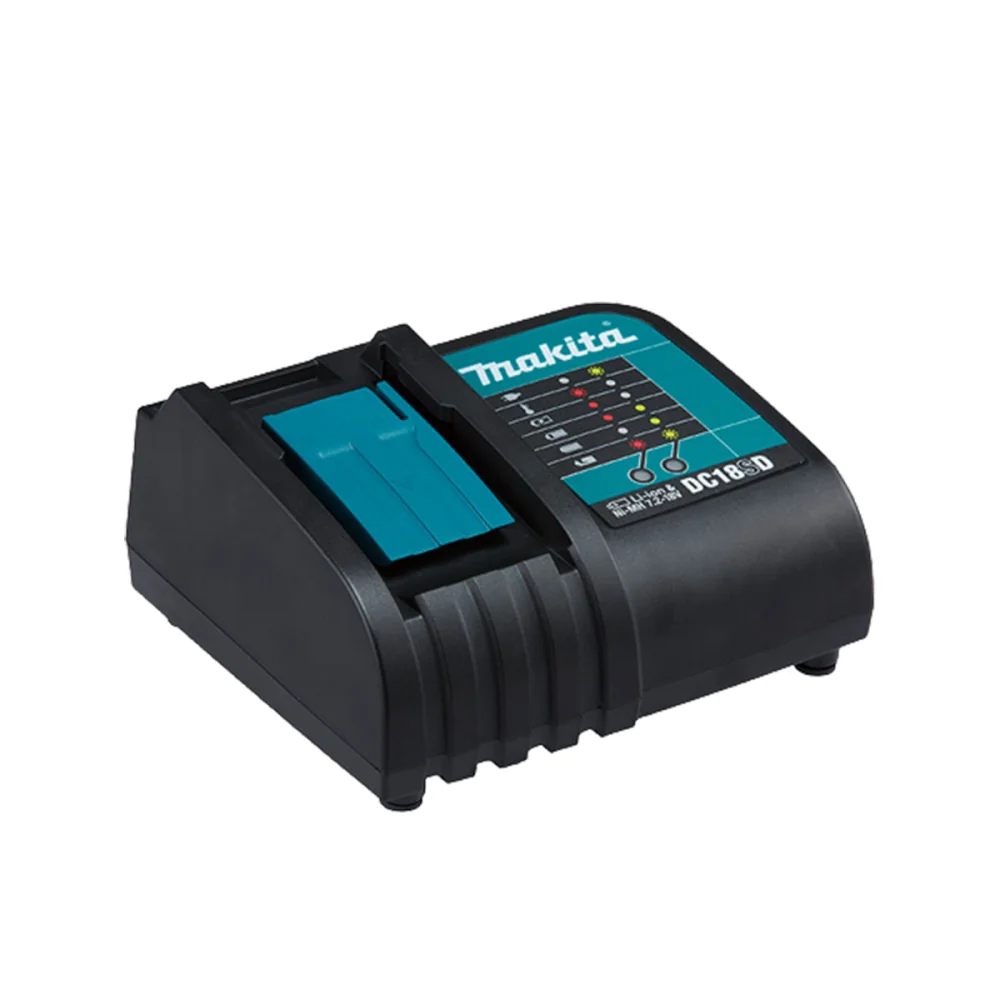 Kit 2 Baterias 18V BL1860B e Carregador DC18SD e Maleta KITMAK1860B Makita