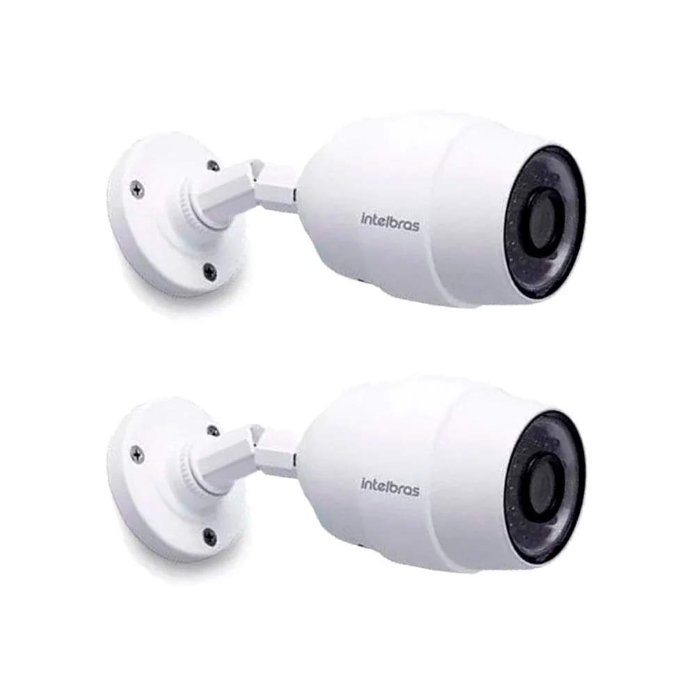 Kit 2 Câmeras de Segurança Wi-Fi HD iC5 4560144 Intelbras