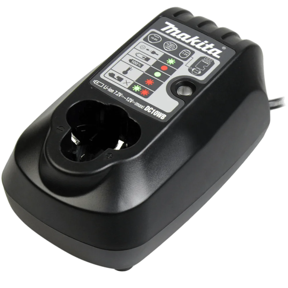 Kit 2 Carregadores de Bateria DC10WB 196964-5 Makita Bivolt