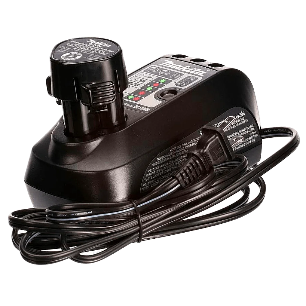 Kit 2 Carregadores de Bateria DC10WB 196964-5 Makita Bivolt