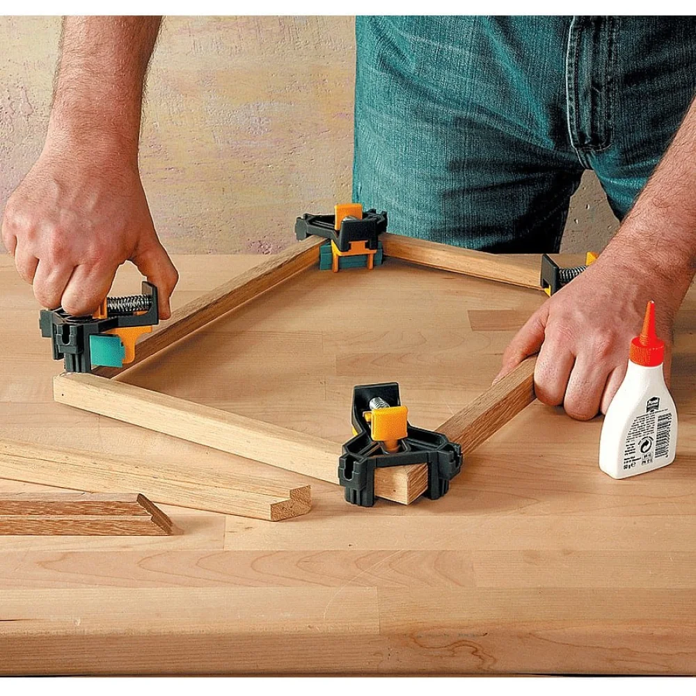 Kit 2 Cartelas Sargento Clip Angular 305100 Wolfcraft