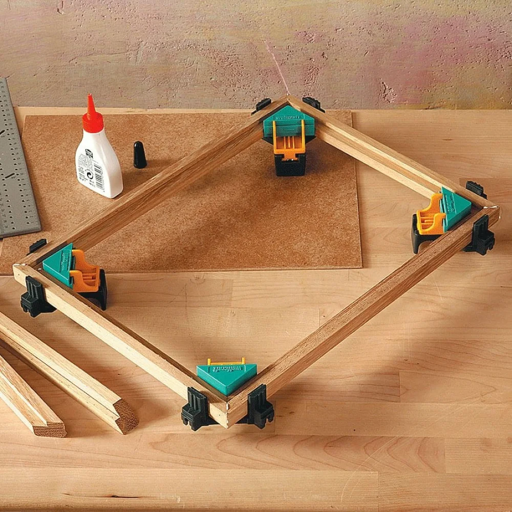 Kit 2 Cartelas Sargento Clip Angular 305100 Wolfcraft