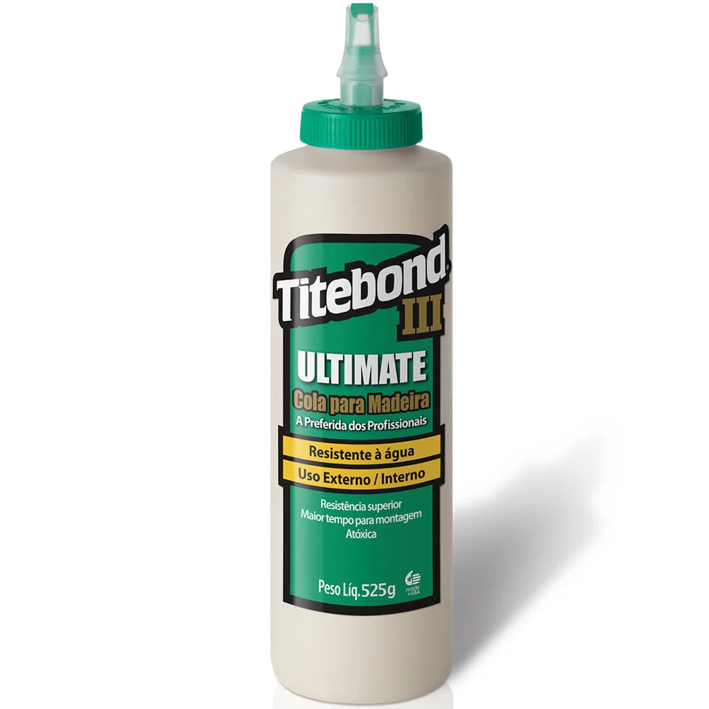 Kit 2 Colas para Madeira III Ultimate Wood Glue 473 ml Titebond