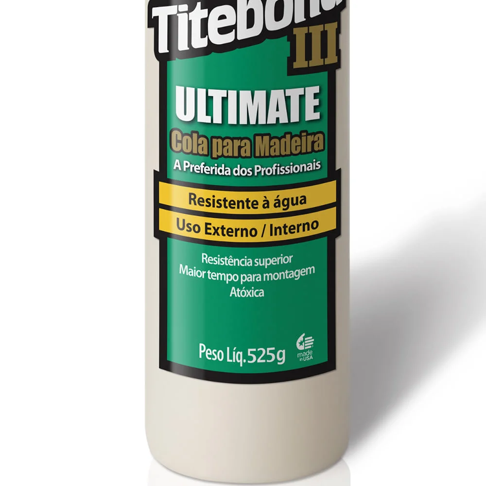 Kit 2 Colas para Madeira III Ultimate Wood Glue 473 ml Titebond