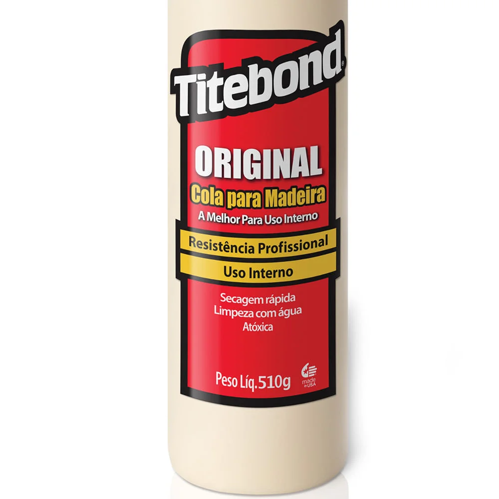 Kit 2 Colas para Madeira Original Wood Glue 473 ml Titebond