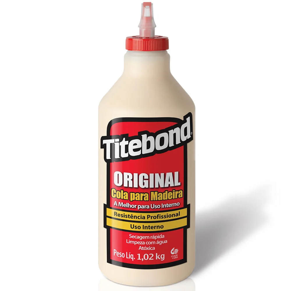 Kit 2 Colas para Madeira Original Wood Glue 946 ml Titebond