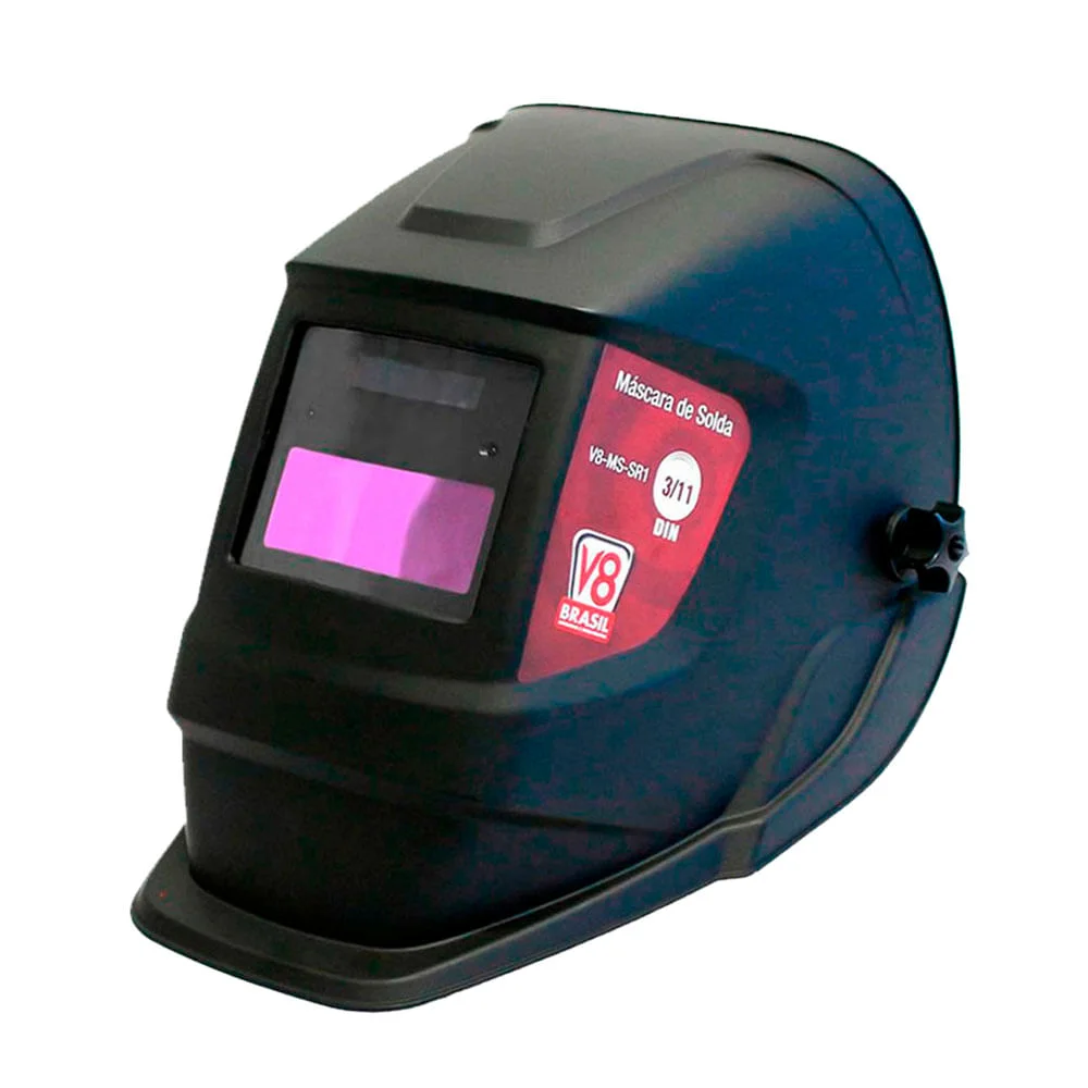 Kit 2 Esquadros Magnéticos 35Kg NKF e Máscara para Solda Automática SR1